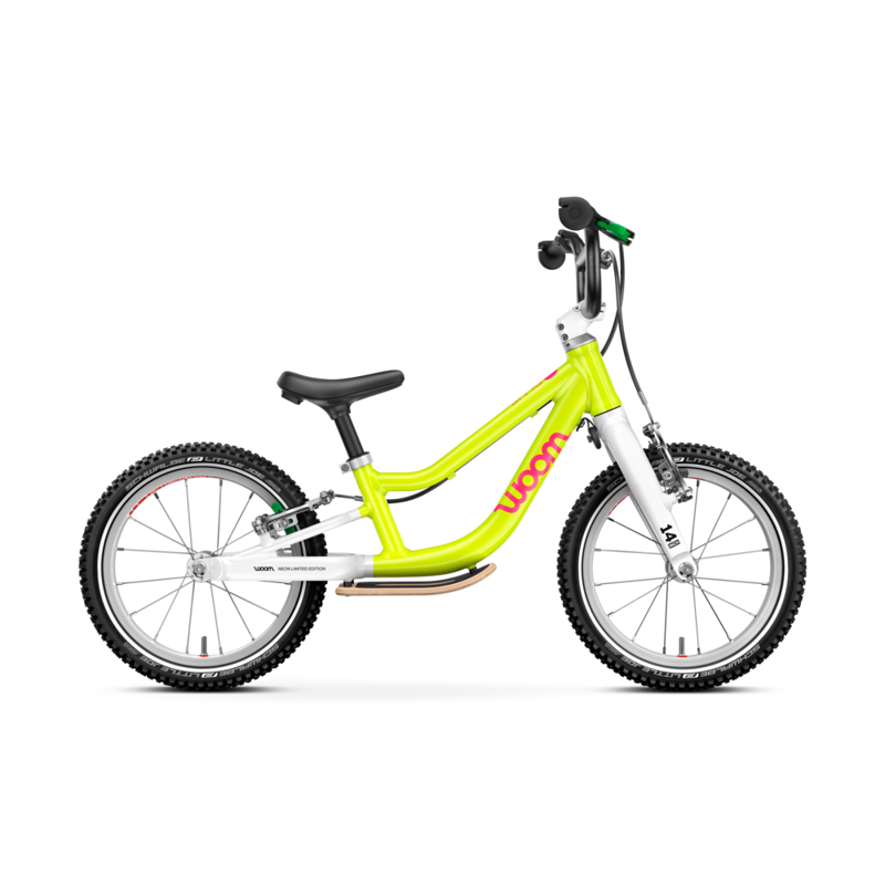 Woom GO 1+ neon lime
